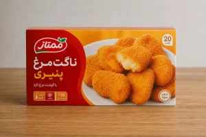 ناگت مرغ پنیری معیارهای خرید عمده و همکاری تامین‌کننده
